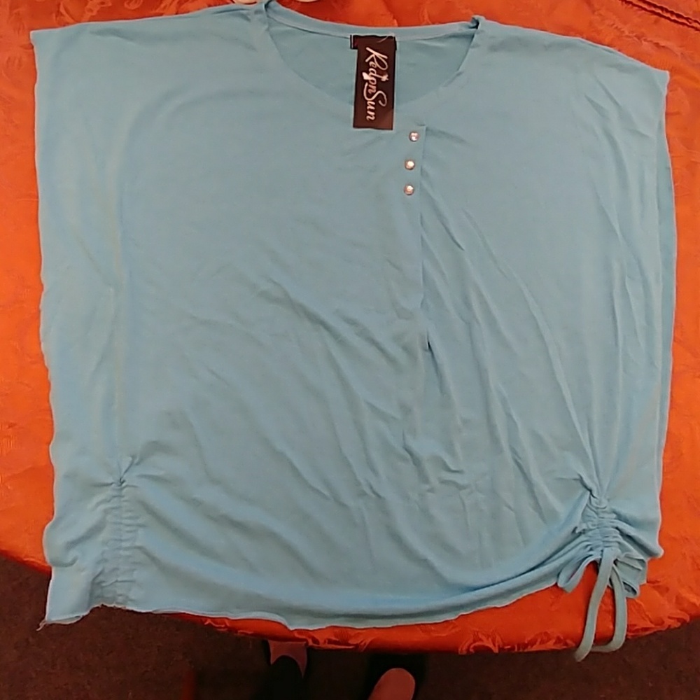 Brand New blue top size L